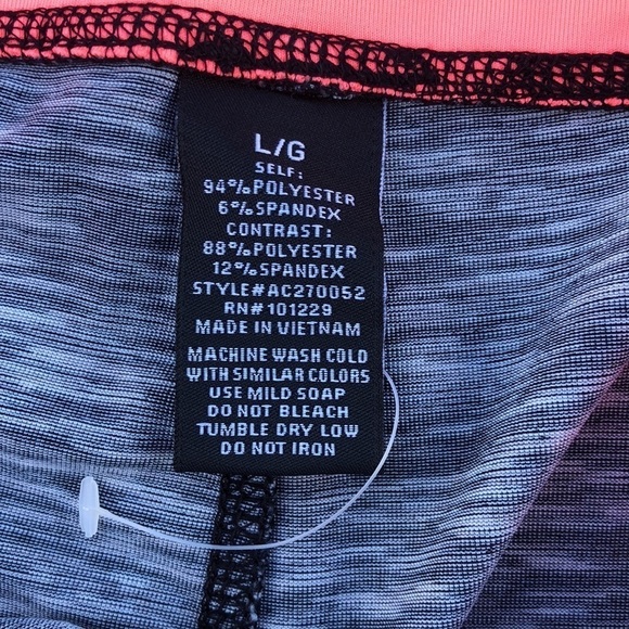 Nwot Athletic Collection Leggings - Picture 4 of 5